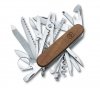 Scyzoryk Victorinox SwissChamp 1.6791.63 - 29 funkcji, drewniana oprawa, śrubokręt, wielofunkcyjny - 91 mm - Czerwony